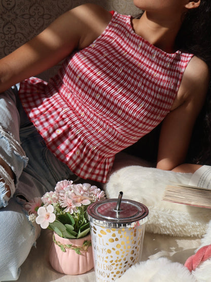 OG June Top | Classic Red